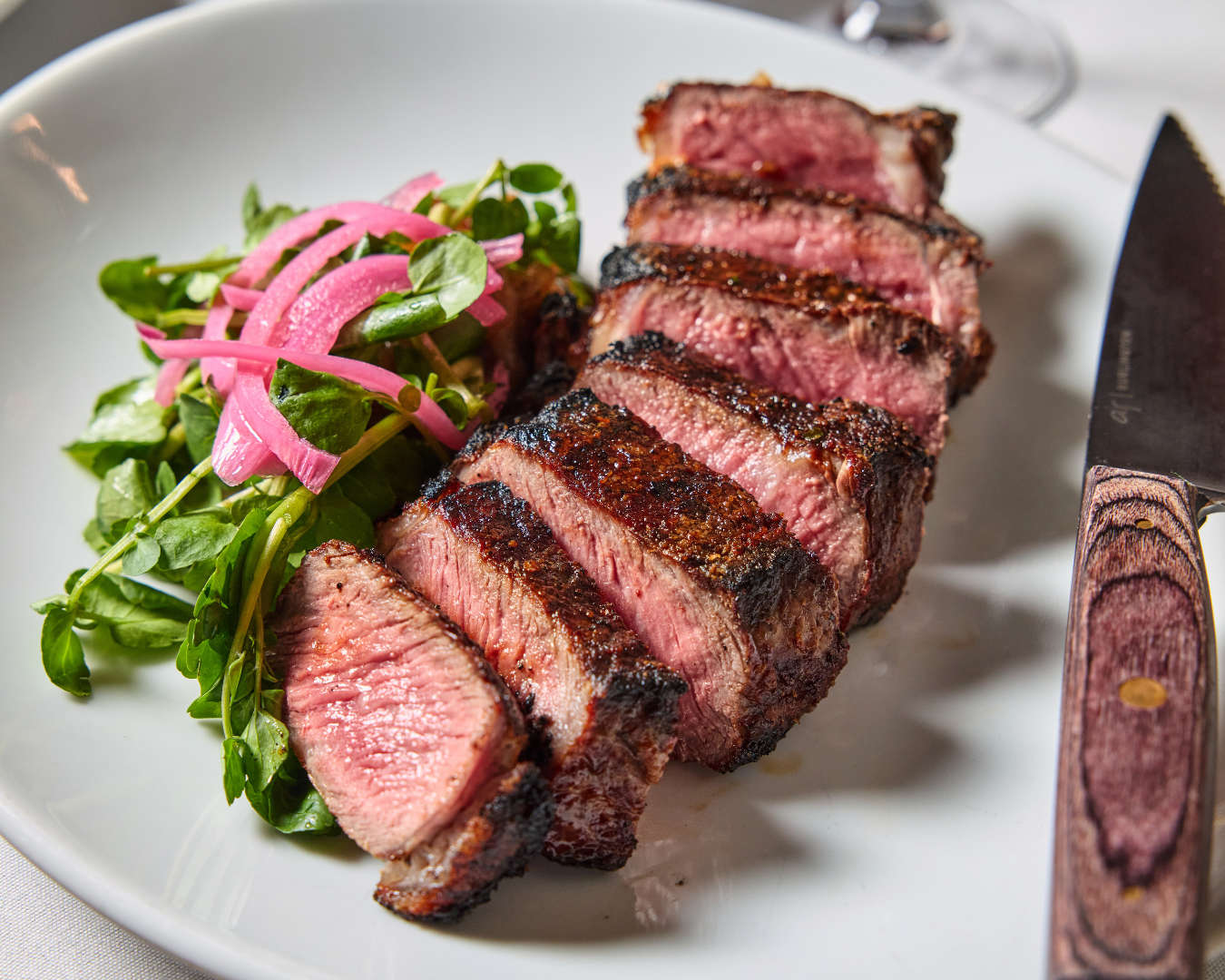 Premium dry-aged steak served at Grill 23 and Bar in Back Bay Boston