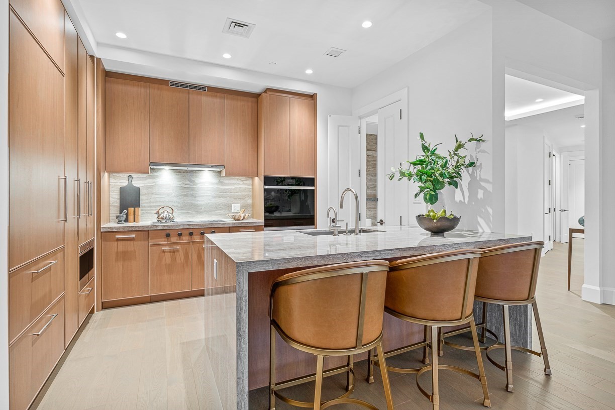 Raffles Boston Custom Kitchen at 430 Stuart