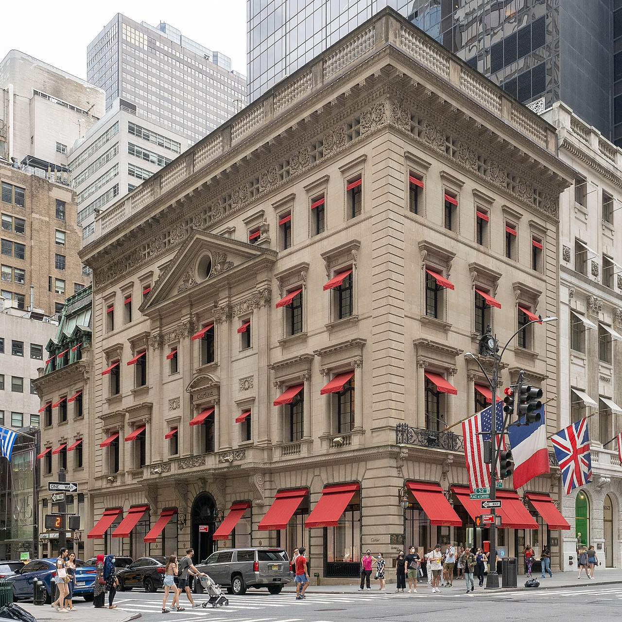 Cartier jewelry Newbury Street Back Bay Boston