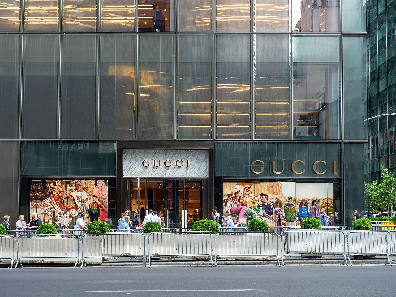 Gucci boutique Copley Place Back Bay Boston