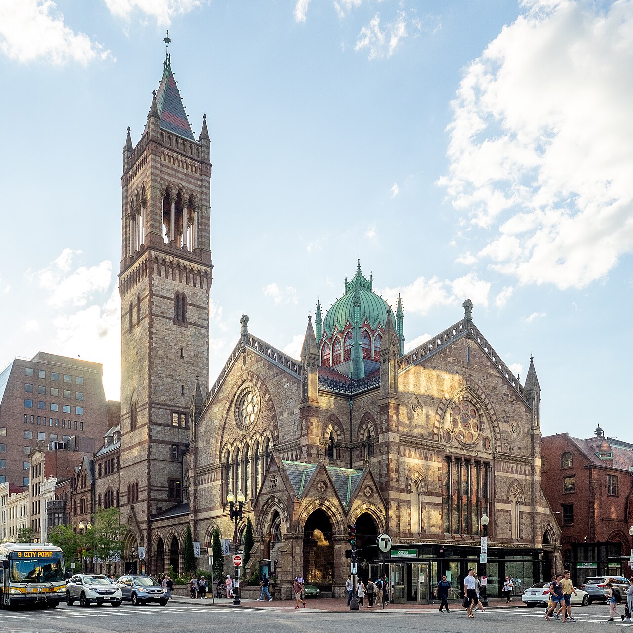 Old South Church Copley Square Back Bay Boston