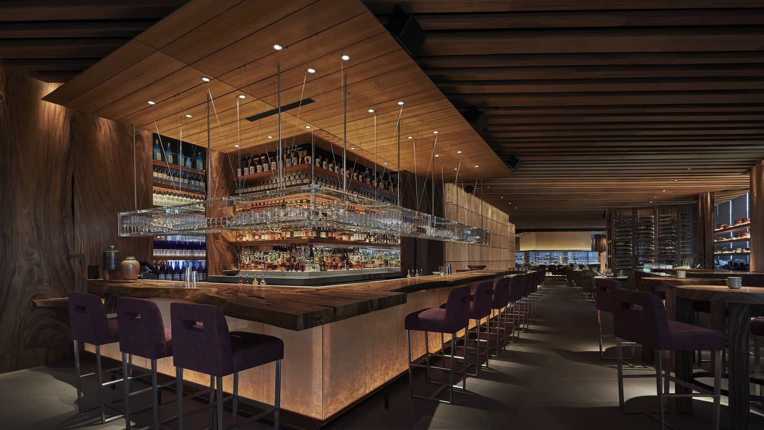 Fine dining at One Dalton Four Seasons Hotel Boston
