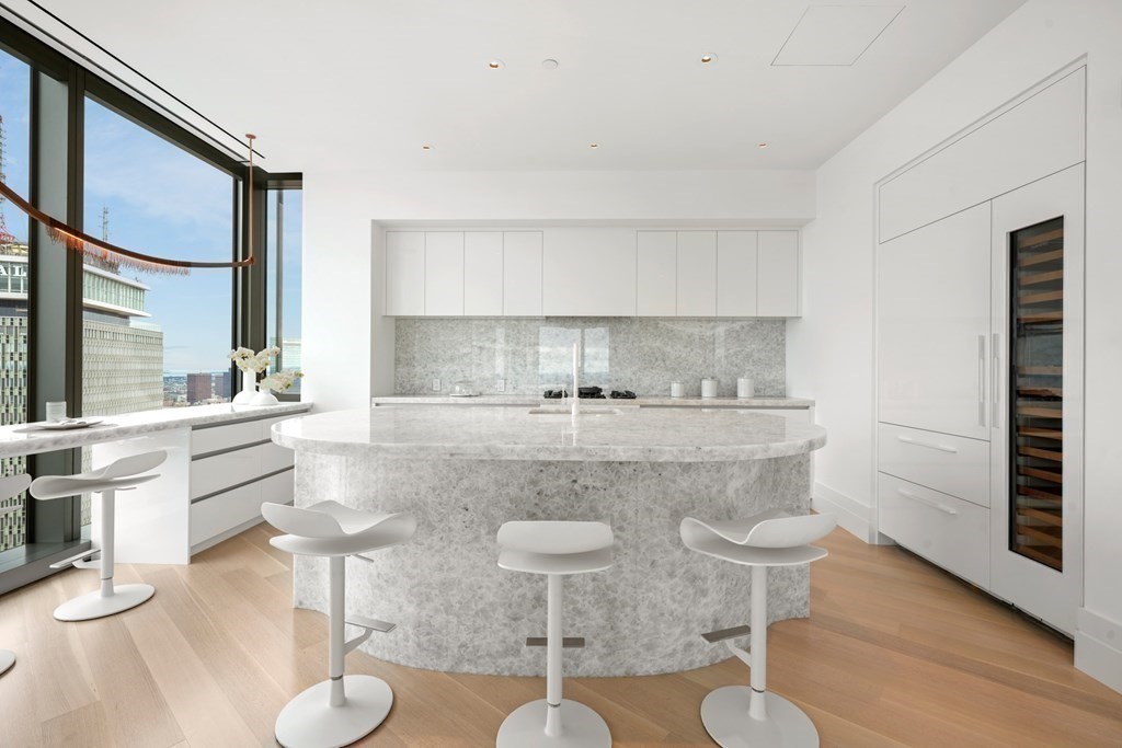 One Dalton Residences Boston Gourmet Kitchen