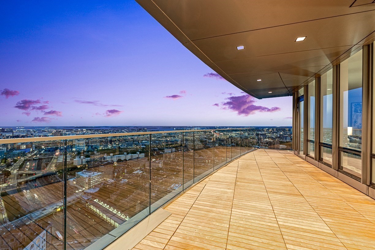 Raffles Boston Penthouse Terrace in Back Bay