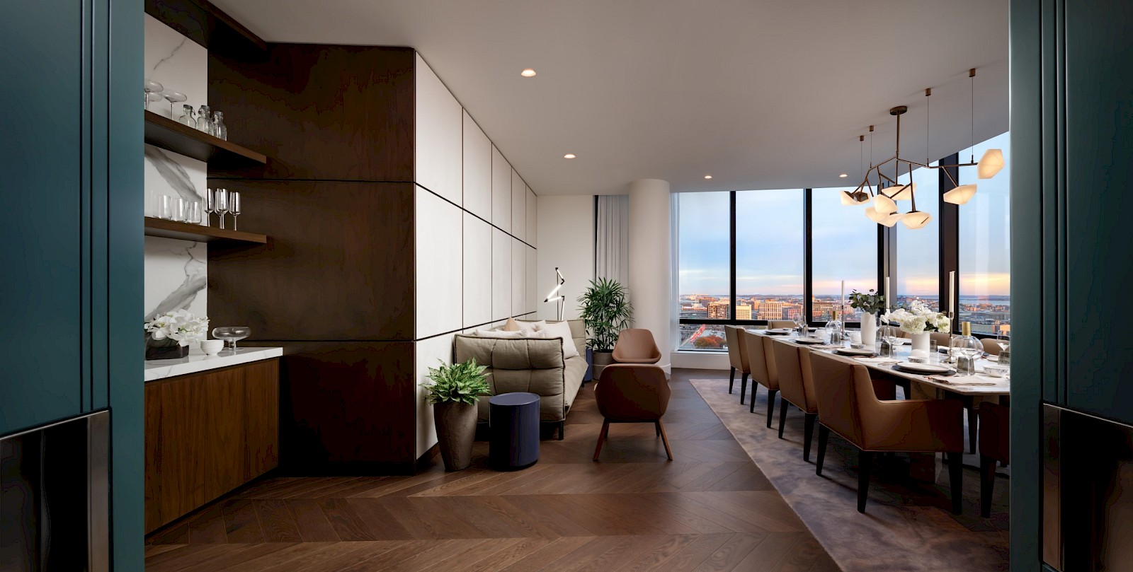 Raffles Boston Private Dining Room