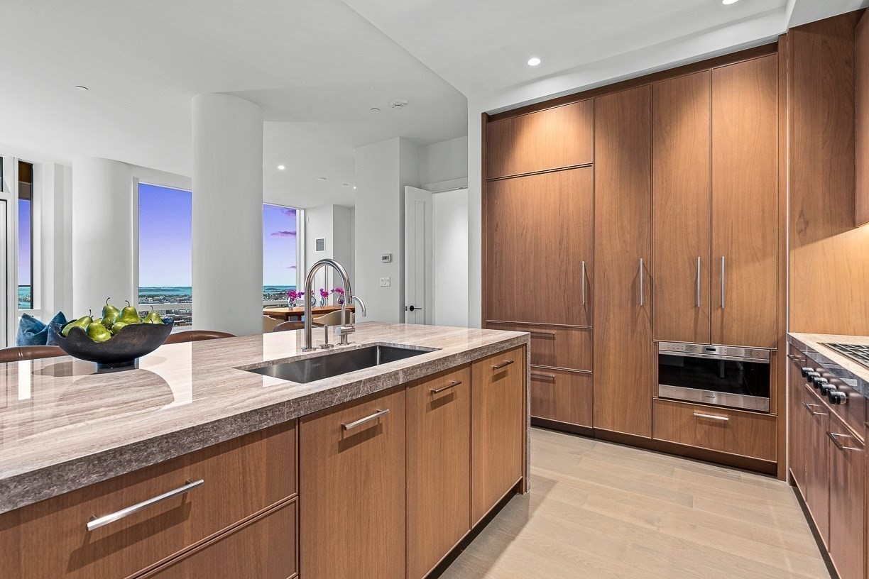 Raffles Boston Penthouse Kitchen Design