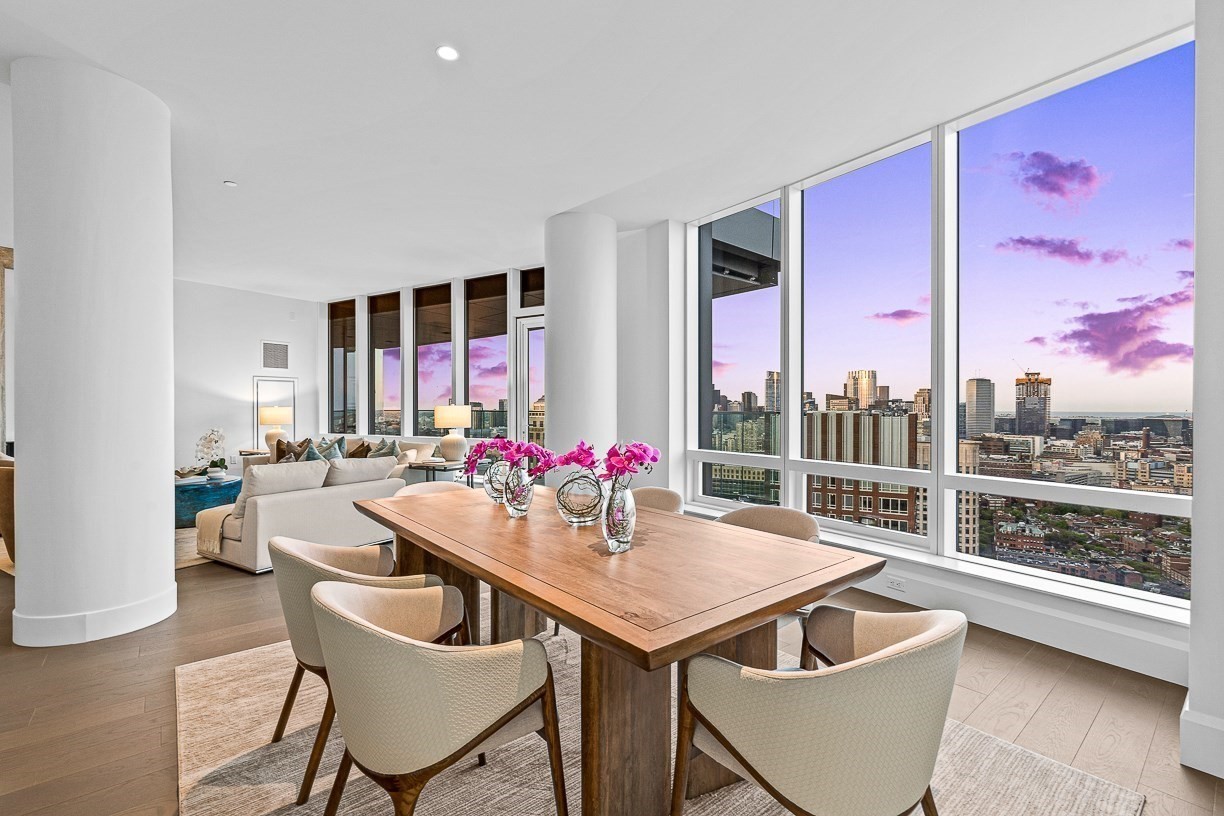 Raffles Boston Condo Elegant Living Space