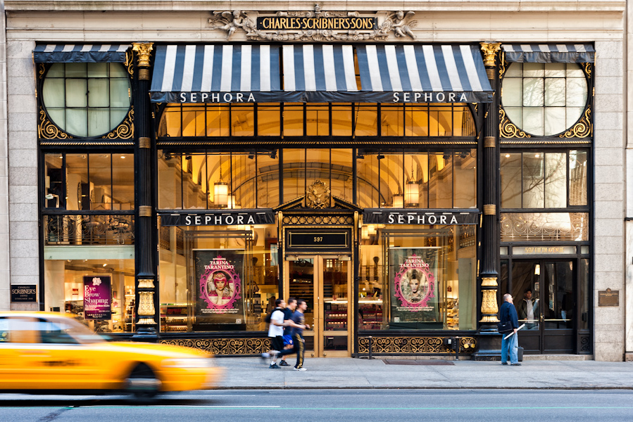 Sephora beauty store Back Bay Boston