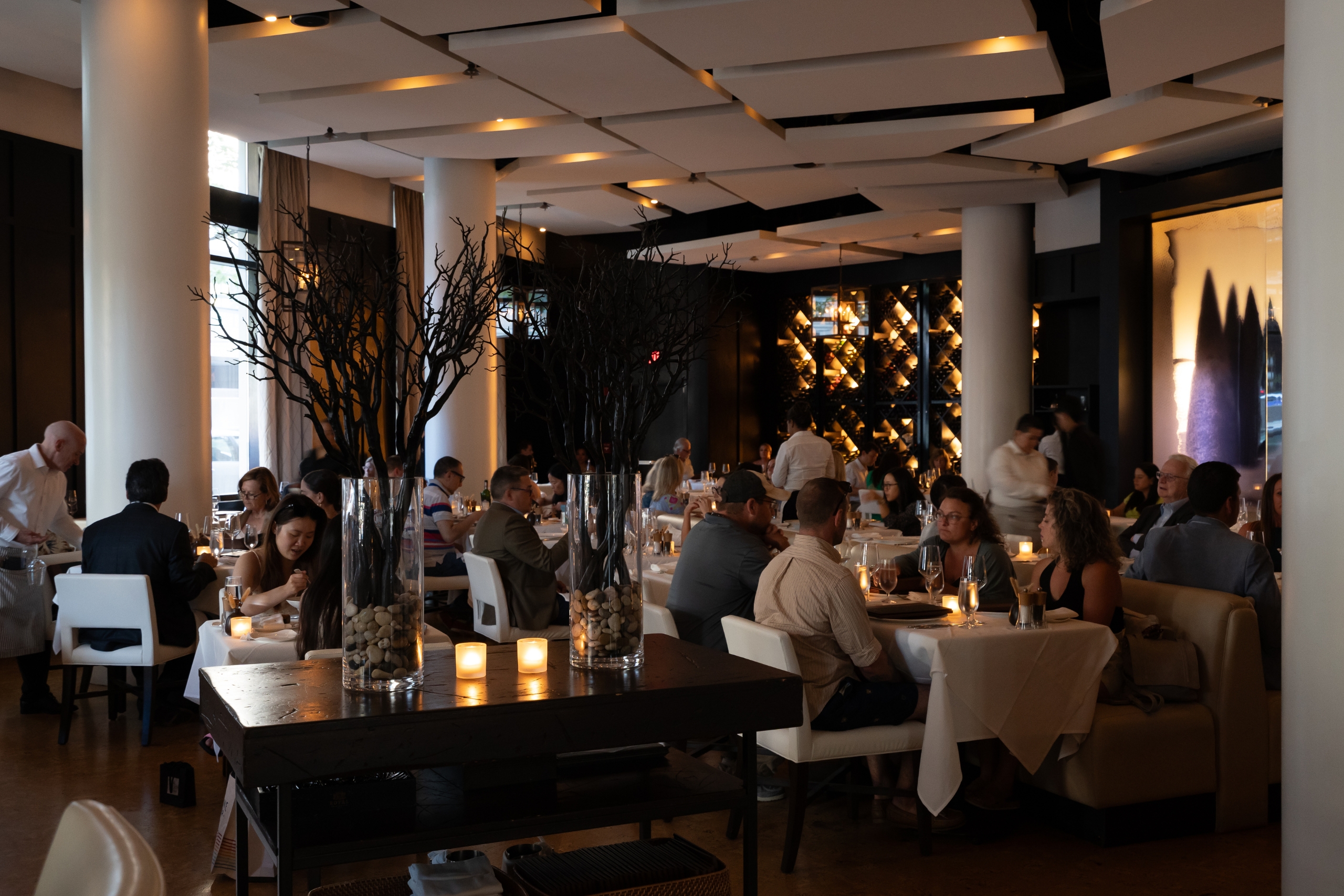 Sorellina dining room in Back Bay Boston