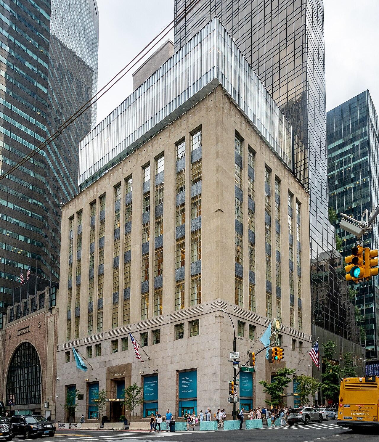 Tiffany and Co jewelry Newbury Street Back Bay Boston