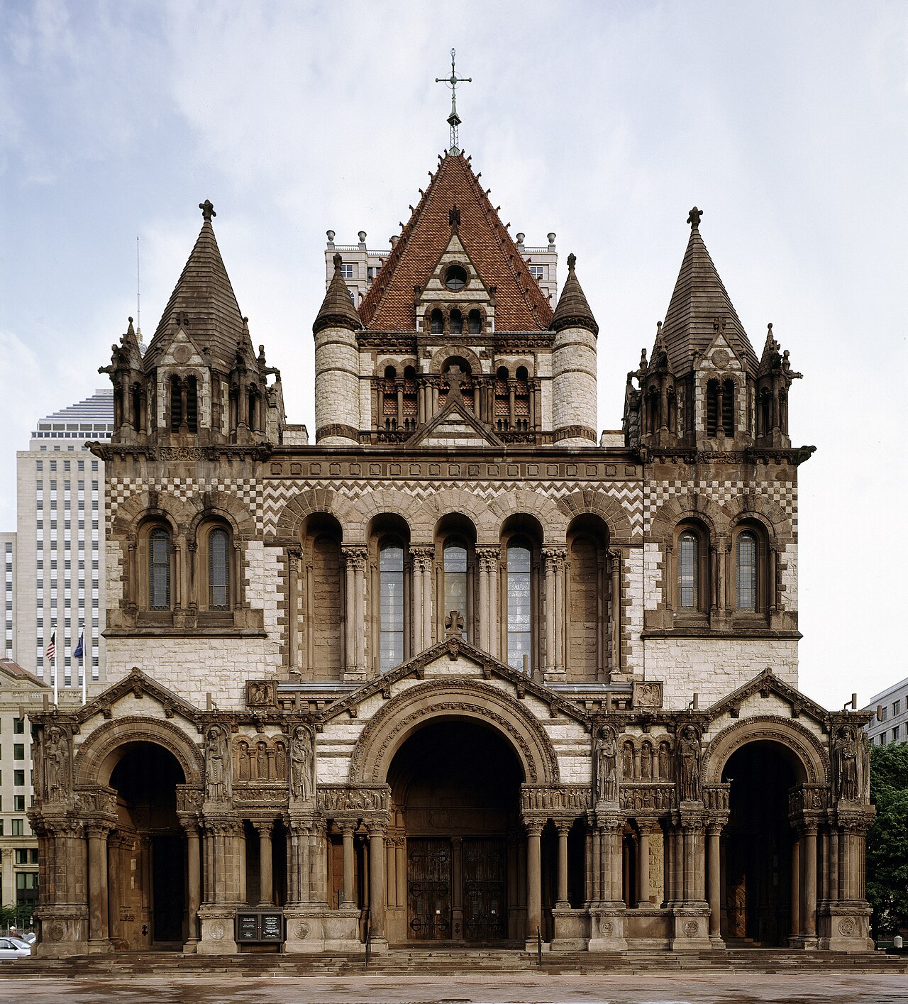 Trinity Church Copley Square Back Bay Boston